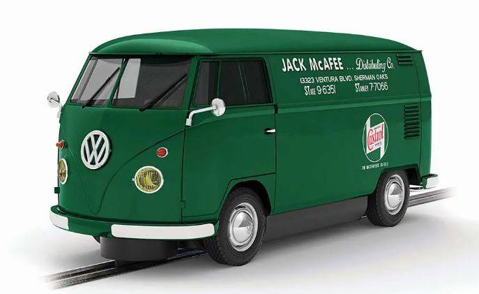 MODELLINO IN SCALA COMPATIBILE CON VW T1b CASTROL SLOT 1:32 SCALEXTRIC C4303