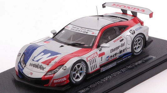 MODELLINO IN SCALA COMPATIBILE CON WEIDER HSV-010 N.1 SUPER GT500 2011 Rd.3 SEPANG WINNER T.KOGURE-L.DUVAL 1:43 EBBRO EB44656