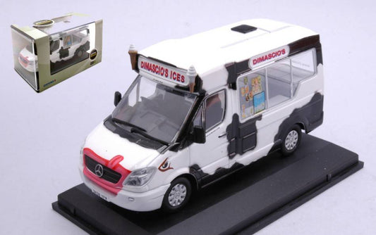 SCALE MODEL COMPATIBLE WITH WHIBY MONDIAL ICE CREAM VAN DIMASCIO'S 1:43 OXFORD OXFWM004