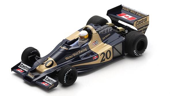 SCALE MODEL COMPATIBLE WITH WOLF WR1 JODY SCHECKTER 1977 N.20 WINNER ARGENTINA GP 1:43 SPARK MODEL S9997