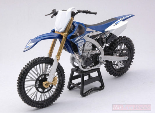 SCALE MODEL COMPATIBLE WITH YAMAHA CROSS YZ 450 F 1:12 NEW RAY NY57703Y