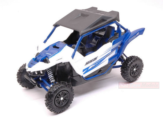 SCALE MODEL COMPATIBLE WITH YAMAHA YXZ1000 ATV 2016 WHITE 1:18 NEW RAY NY57813W