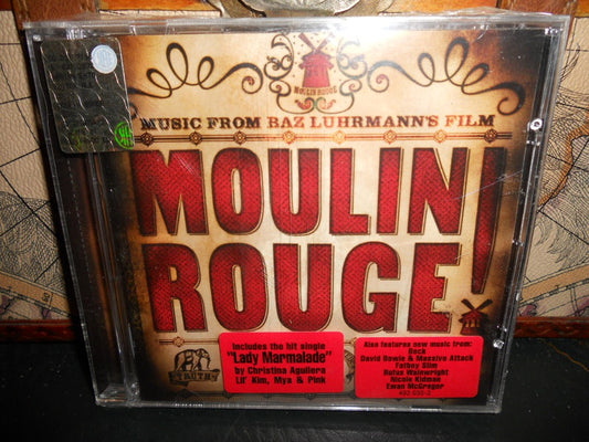 MOULIN ROUGE MUSIC FROM FILM SOUNDTRACK Nuovo Originale New CD Audio