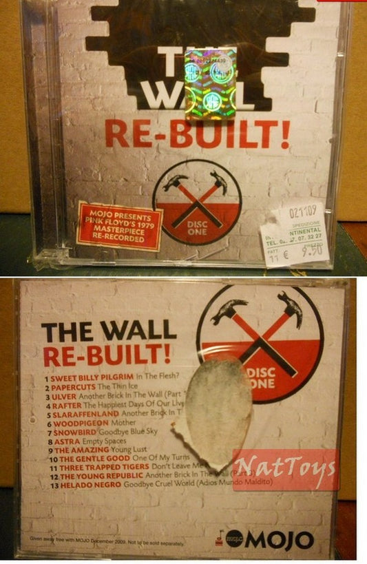 MOYO PRESENTS THE WALL RE-BUILT DISC ONE New Original New CD Audio