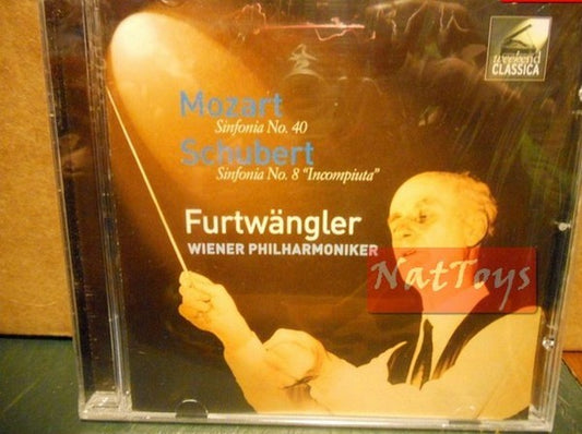 MOZART - SCHUBERT FURTWANGLER WIENER PHILARMONIKER Nuovo Originale New CD Audio