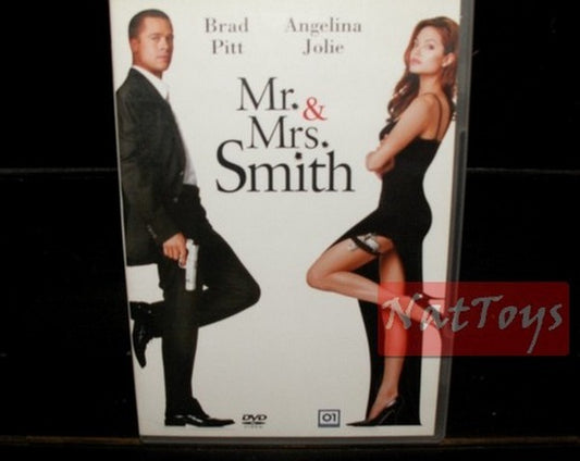 MR. & MRS. SMITH Brad Pitt Angelina Jolie Film DVD Originale Video