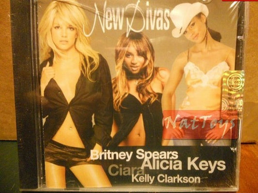 NEW DIVAS A.KEYS B.SPEARS CIARA K.CLARKSON New Original New Audio CD