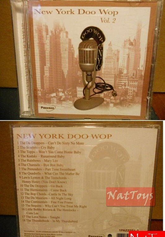 NEW YORK DOO WOP VOLUME 2 CD audio original d'occasion