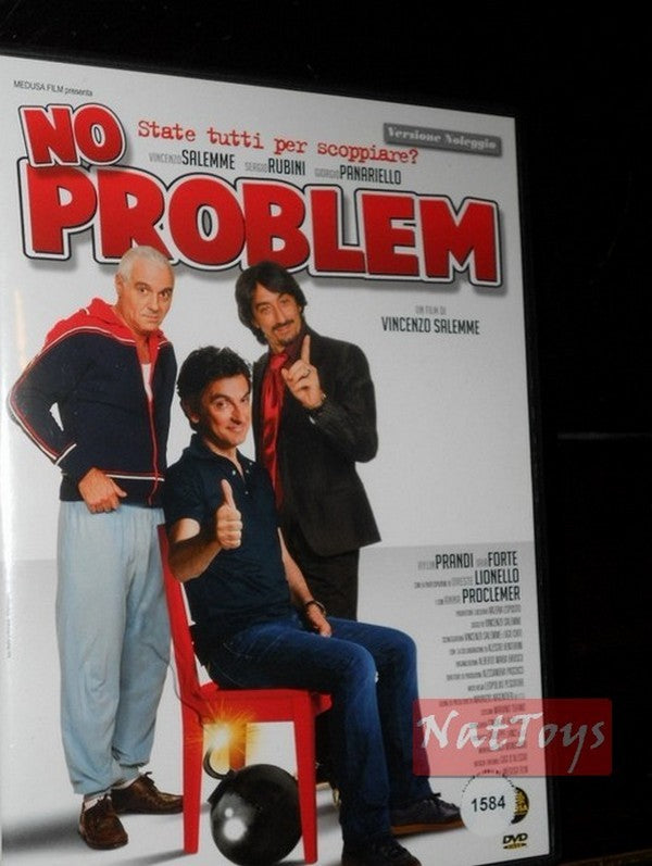 NO PROBLEM Salemme Panariello Film DVD Originale Video