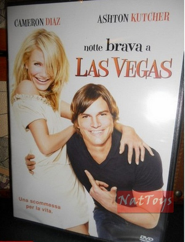 NOTTE BRAVA A LAS VEGAS A. Kutcher C. Diaz Film Nuovo DVD Originale New Sealed