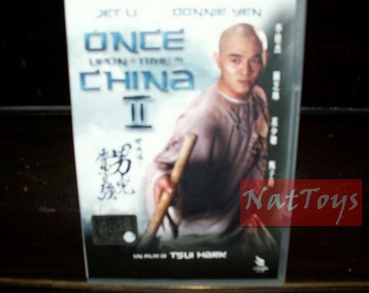 ONCE UPON A TIME IN CHINA II with Jet Li Film DVD Original Video