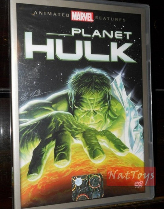 PLANET HULK Animation Marvel Cartoon Film DVD New Original