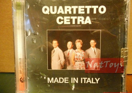 CETRA QUARTET MADE IN ITALY Original Used Audio CD