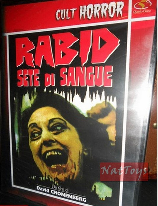 RABID BLOODTHIRST D. Cronenberg Horror Film New Original DVD New Sealed