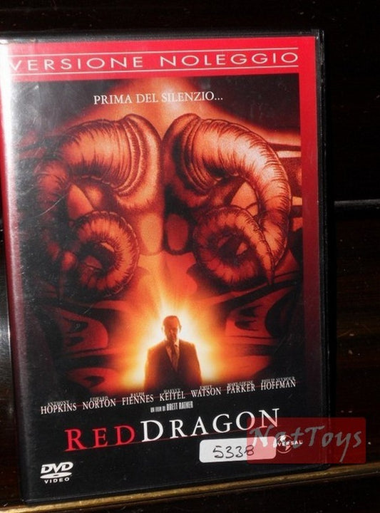 RED DRAGON Anthony Hopkins Film DVD Original Video