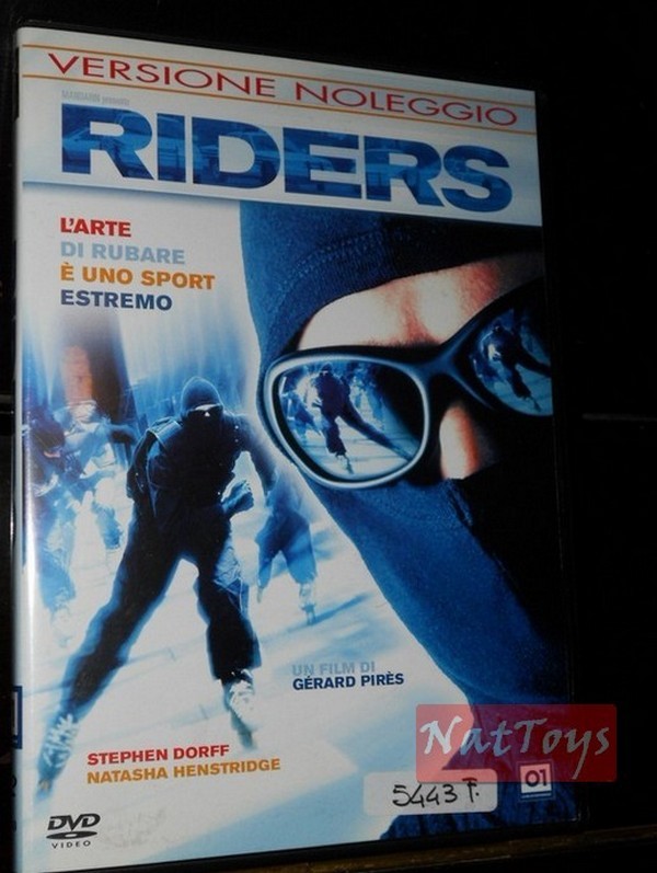 RIDERS THE ART OF STEALING Film DVD Original Video