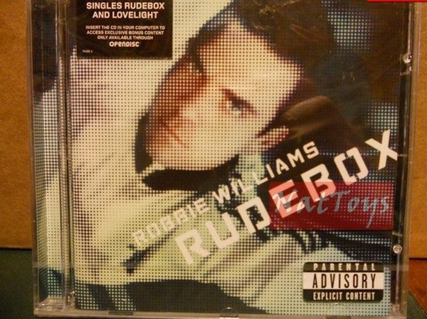 ROBBIE WILLIAMS RUDEBOX New Original New Audio CD