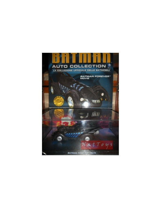 PUBLISHING Model Batman Car BatMobile FOREVER 1995 Film DIE CAST 1:43 +fas.