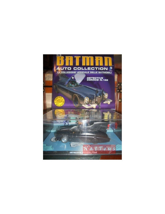 PUBLISHING Model Batman Car BatMobile Detective Comics 156 Film Movie DIE CAST 1:43 +fas.