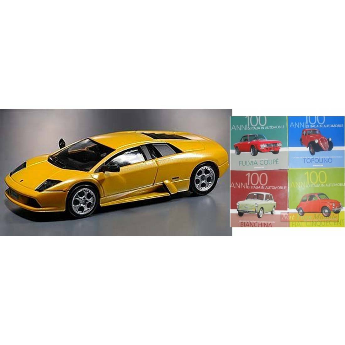 PUBLISHING Model Lamborghini Murcielago 2001 Italian Cars Italian Cars DIE CAST 1:43 +fas