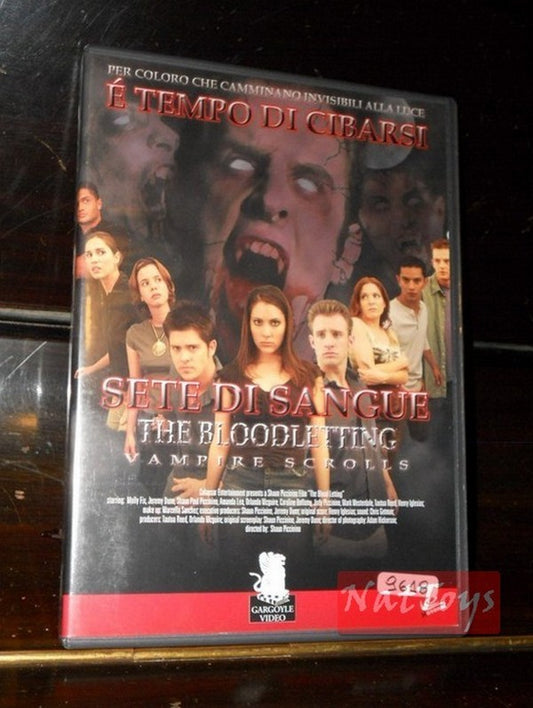 BLOODLIST THE BLOODLETTING Film DVD Original Video