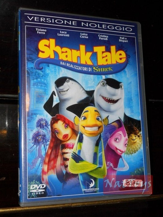 SHARK TALE Animation Cartoon Film DVD Original Video