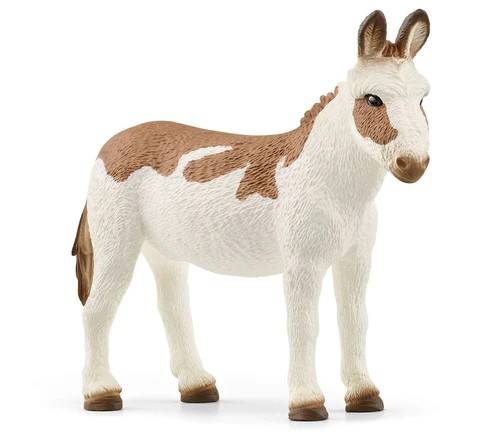 FIGURINE 3D STATUES AMERICAN PIED DONKEY SCHLEICH SCH13961