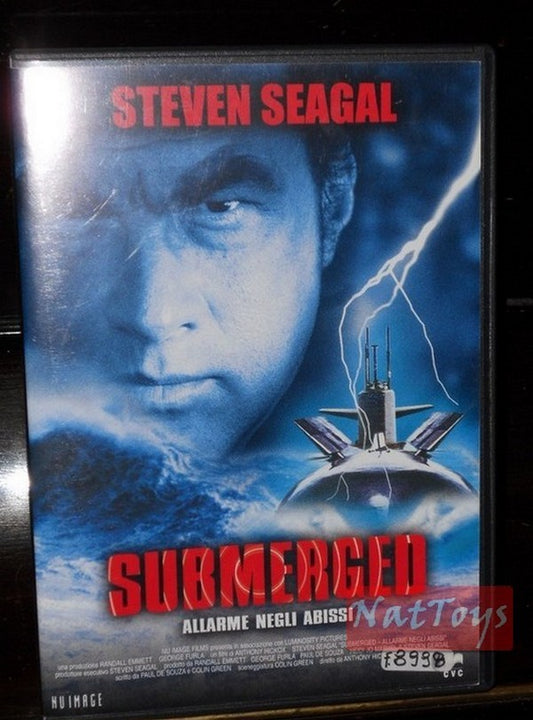 SUBMERGED ALARM IN THE DEPTHS Steven Seagal Film DVD Original Video