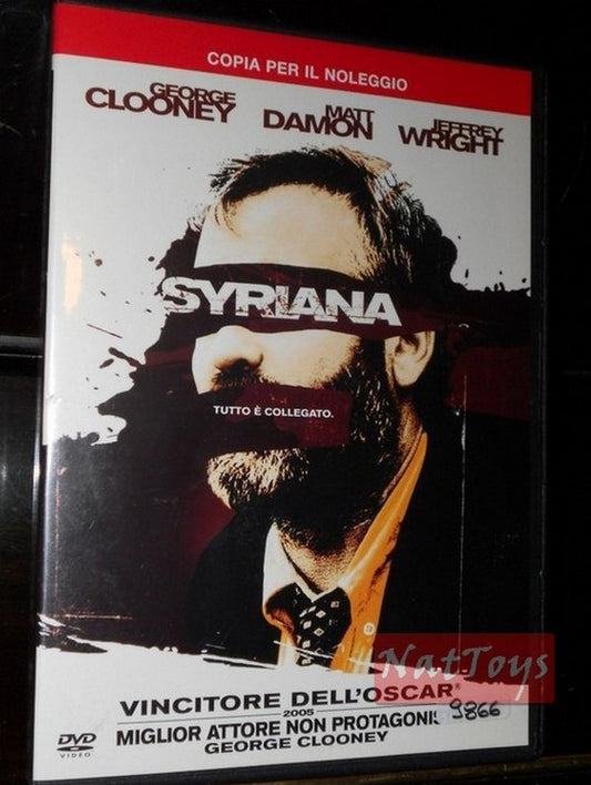 SYRIANA George Clooney Film DVD Original Video