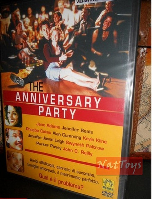 THE ANNIVERSARY PARTY J. Beals K. Kline Film New Original DVD New Sealed