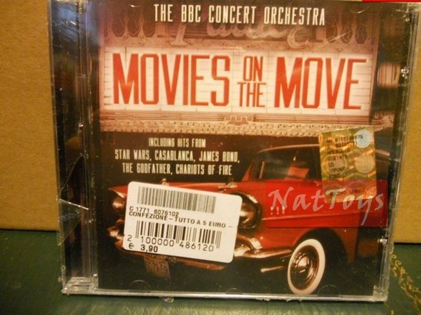 THE BBC CONCERT ORCHESTRA MOVIES ON THE MOVE New Original New CD Audio