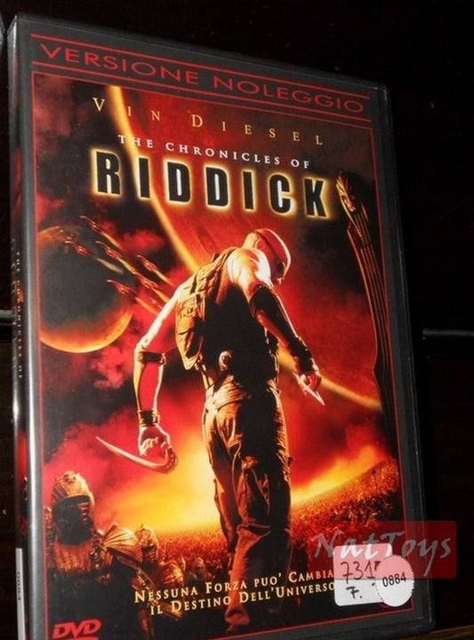 THE CHRONICLES OF RIDDING Vin Diesel Film DVD Original Video