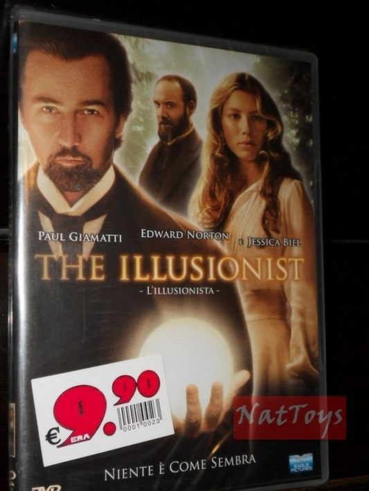 THE ILLUSIONIST Edward Norton Jessica Biel Film DVD New Original