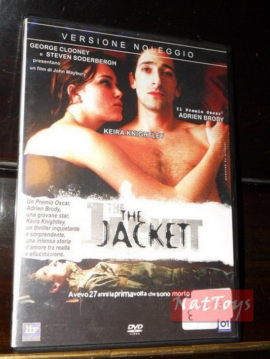 THE JACKET Adrien Brody Keira Knightley Film DVD Original Video