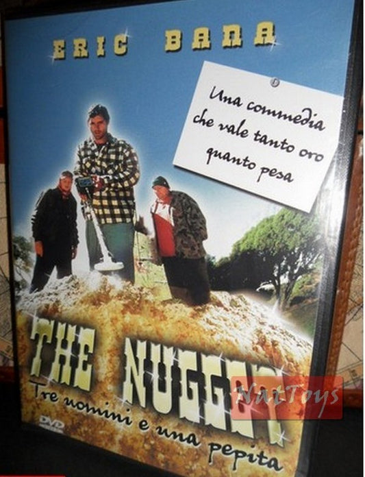 THE NUGGET THREE MEN AND A NUGGET Eric Bana Film New DVD Original New Sealed