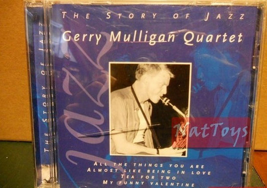 THE STORY OF JAZZ GERRY MULLIGAN QUARTET Original Used Audio CD