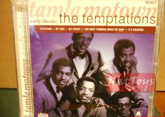 THE TEMPTATIONS EARLY CLASSICS Original Used Audio CD