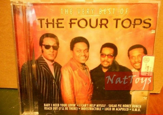 THE VERY BEST OF THE FOUR TOPS Original Used Audio CD