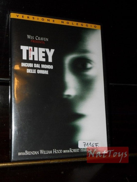 THEY NIGHTMARES FROM THE WORLD OF SHADOW Wes Craven Horror Film DVD Original Video