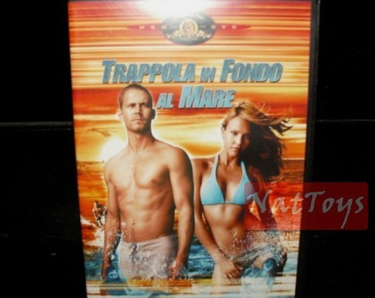 TRAP AT THE BOTTOM OF THE SEA Paul Walker Jessica Alba Film DVD Original Video