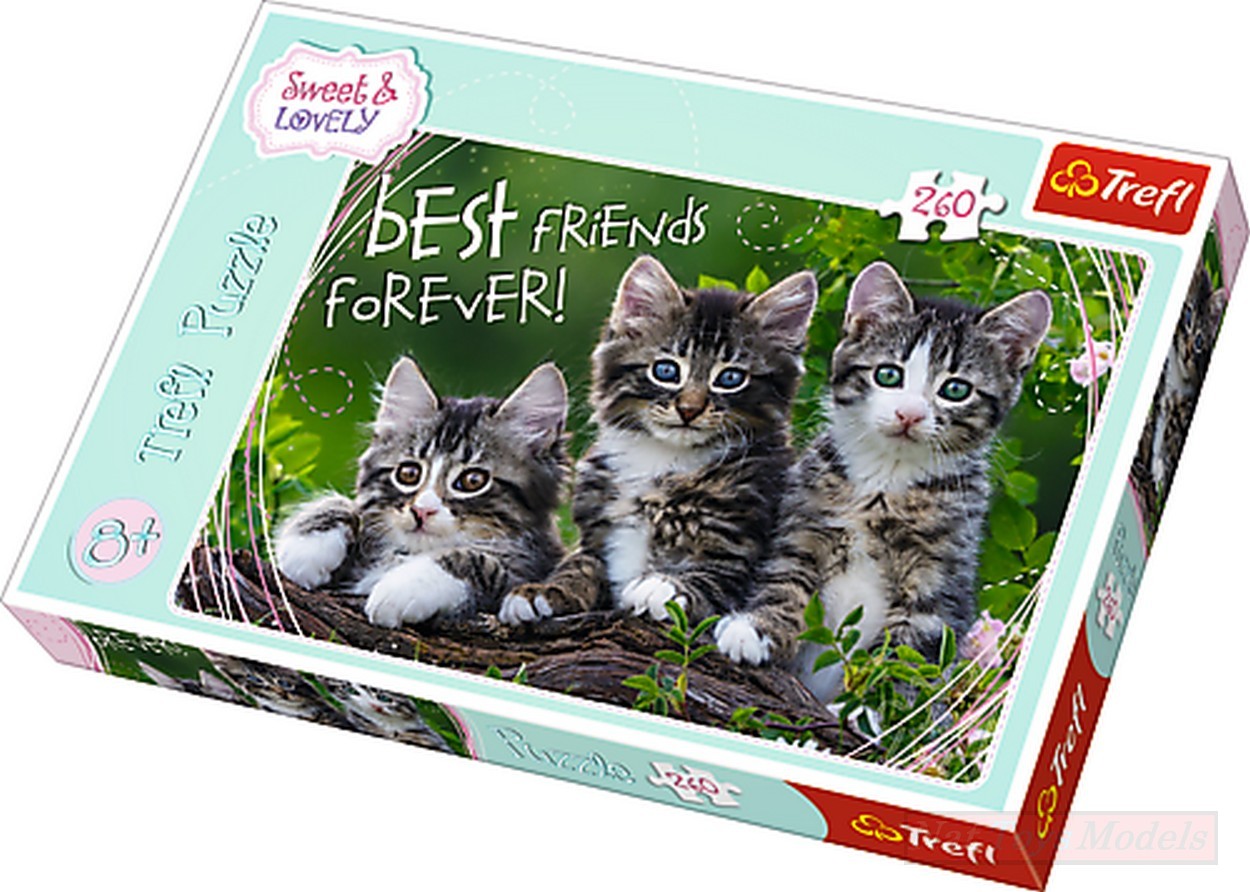 TRF13215 Gatt Mici FRIENDS - KITTY PALS PUZZLE 260 pieces