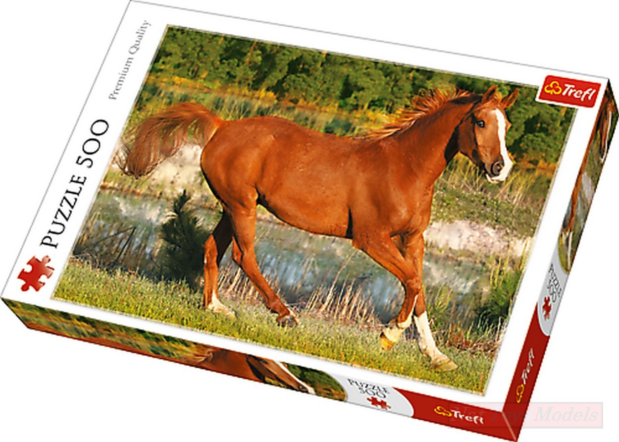 TRF37184 Allegro Gallop - THE BEAUTY OF GALLOP PUZZLE Pcs.500