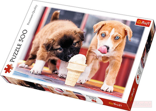 TRF37272 Ice Cream Time - ICE CREAM TIME PUZZLE 500 pieces