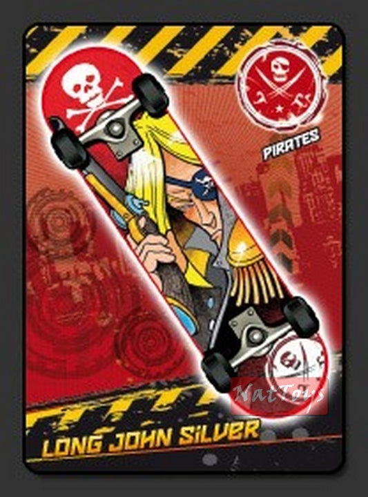 TRICK POWER TRICKPOWER SKATEBOARD LONG JOHN SILVER N 3 7cm