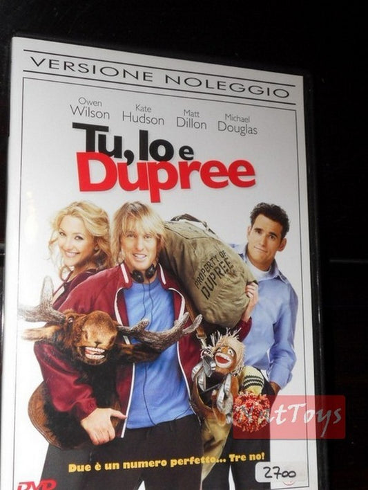 YOU ME AND DUPREE Owen Wilson Kate Hudson Film DVD Original Video