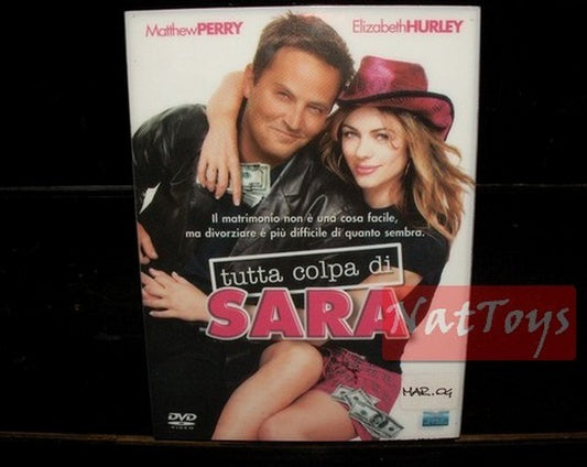 IT'S ALL SARA'S FAULT Matthew Perry Elizabeth Hurley Film DVD Original Video