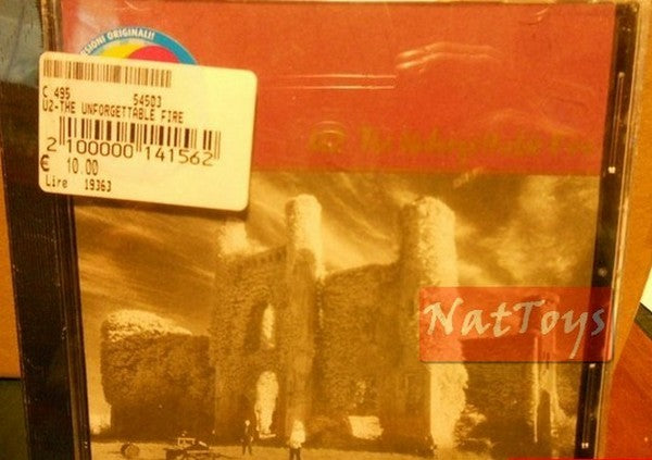 U2 UNFORGETTABLE FIRE Originale Usato CD Audio