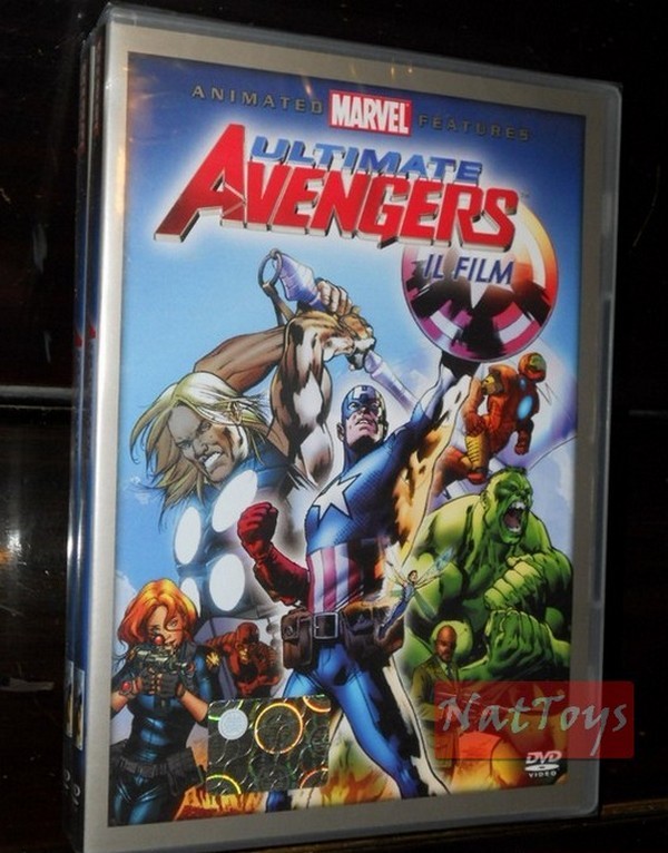 ULTIMATE AVENGERS THE AVENGERS MARVEL Animation Film DVD New Original