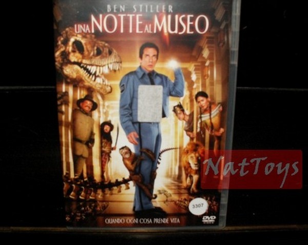 UNA NOTTE AL MUSEO Ben Stiller Film DVD Originale Video