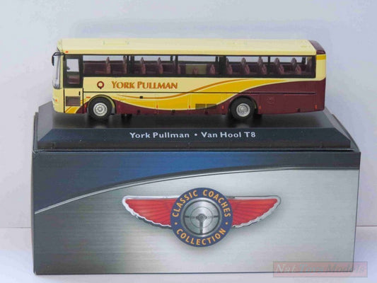 Van Hool T8 York Pullman Classic Coaches Bus Collection 1:72 Atlas Model DIECAST compatible with